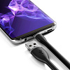 Кабель Satechi Flexible (ST-FCC6B) USB-A to USB-C 15 см (Black) купить в интернет-магазине icover