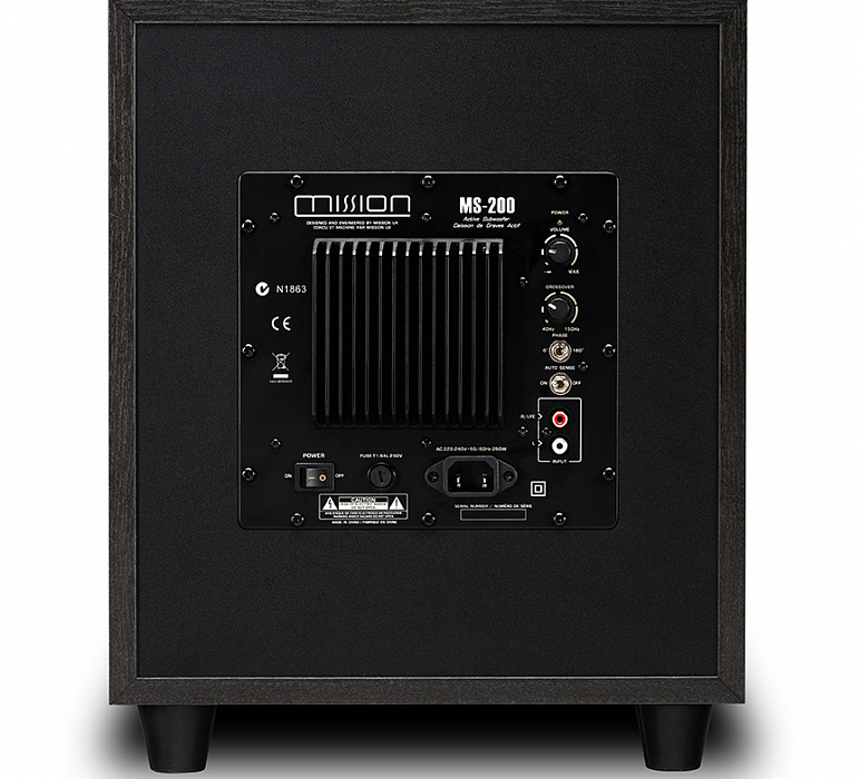 Mission MS-200 - сабвуфер (Blackwood) купить в интернет-магазине icover