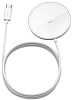Беспроводное зарядное устройство Baseus Simple Mini Magnetic Magsafe Wireless Charger (WXJK-F02) для iPhone Series 12 (White) купить в интернет-магазине icover