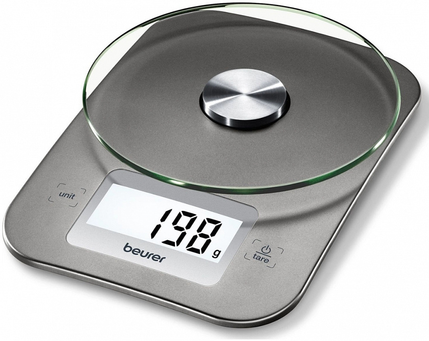 Кухонные весы Beurer KS 26 (Silver) купить в интернет-магазине icover