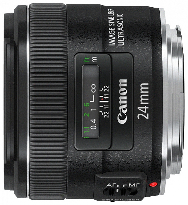 Объектив Canon EF 24mm f/2.8 IS USM (5345B005) купить в интернет-магазине icover