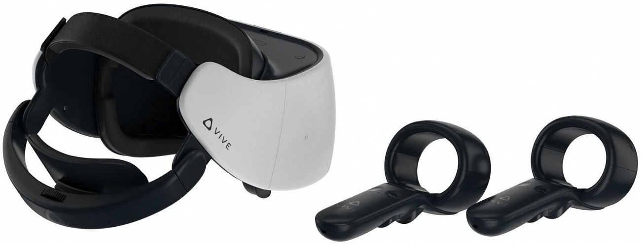 Шлем виртуальной реальности HTC VIVE Focus Plus (White) купить в интернет-магазине icover