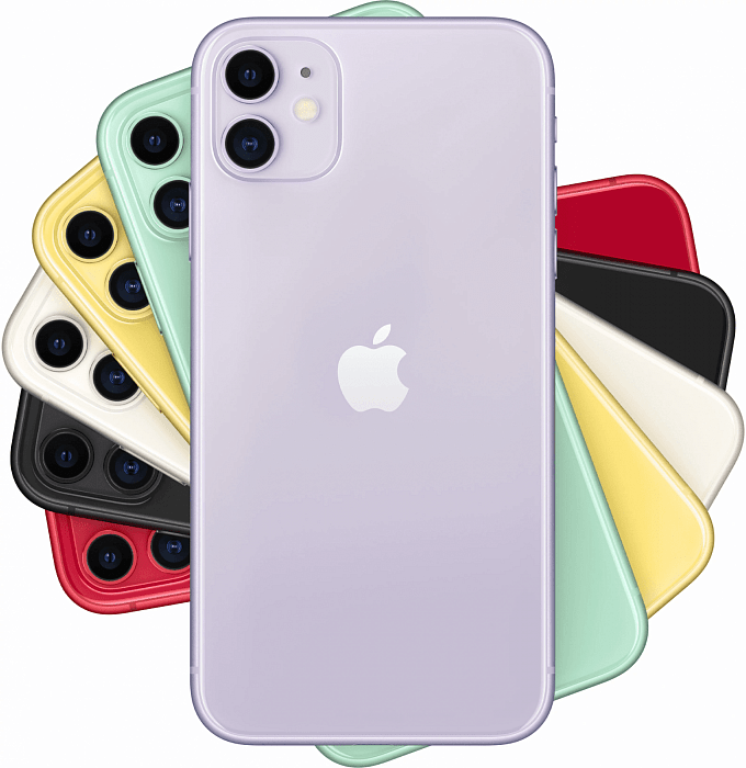 Смартфон Apple iPhone 11 128Gb MWM52RU/A (Purple) купить в интернет-магазине icover