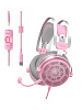 Наушники мониторные Fifine H18V Gaming Headsets (Pink) купить в интернет-магазине icover
