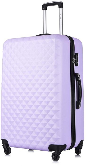 Чемодан L'Case Phatthaya (Light Purple) размер L купить в интернет-магазине icover