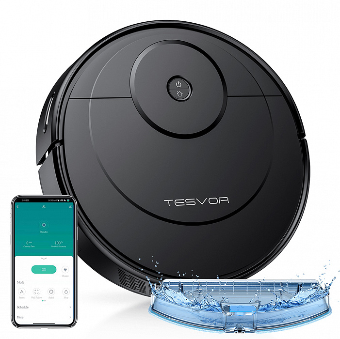 Робот-пылесос Tesvor A1 (Black) купить в интернет-магазине icover