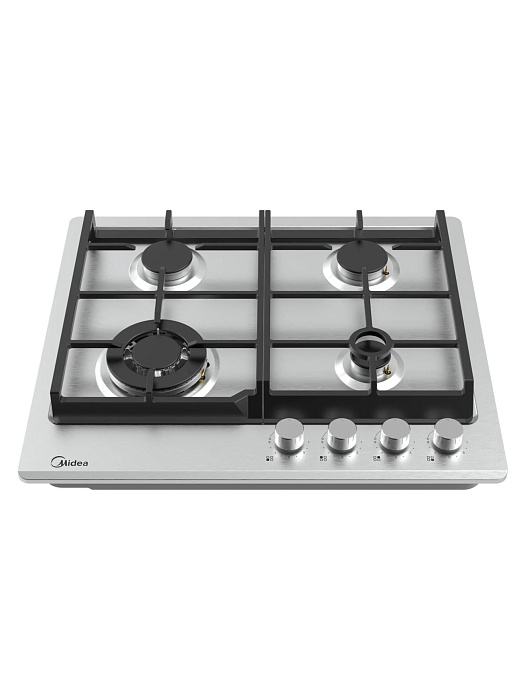 Газовая варочная поверхность Midea MG693TX 2120111 (Silver) купить в интернет-магазине icover