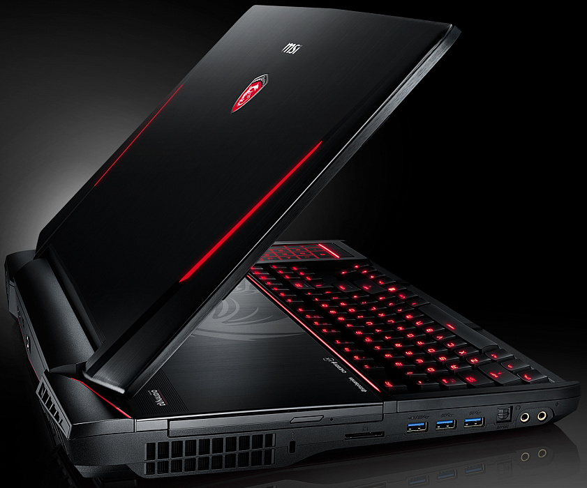 Ноутбук MSI GT80 2QE Titan SLI MS-1812 18.4", Intel Core i7-5700HQ 2.7GHz, 16Gb, 1Tb HDD + 256Gb SSD (9S7-181212-288) купить в интернет-магазине icover