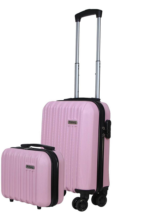 Комплект чемоданов Ridberg Discover S+BB (Light Pink) купить в интернет-магазине icover