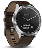 Умные часы Garmin Vivomove HR Premium L 010-01850-24 (Black/Silver) купить в интернет-магазине icover