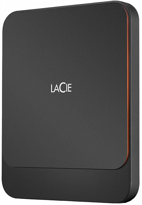 Внешний накопитель LaCie Portable 2.5" USB-C 3.1 500Gb SSD STHK500800 (Black) купить в интернет-магазине icover