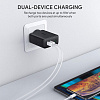 Сетевое зарядное устройство Aukey Dual-Port 36W PD Wall Charger with Dynamic Detect (Black) купить в интернет-магазине icover