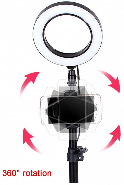 Кольцевая светодиодная лампа Circle LED Lamp 16 см (White) купить в интернет-магазине icover