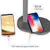 Лампа с беспроводной зарядкой Momax LED Desk Lamp with Wireless Charging Pad (Silver) купить в интернет-магазине icover