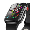 Защитное стекло Baseus Full-screen Curved Tempered Glass (SGAPWA4-H01) для Apple Watch series SE/6/4 44mm (Black) купить в интернет-магазине icover