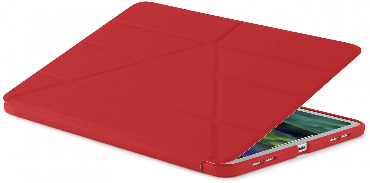 Чехол Pipetto Origami (P045-53-Q) для iPad Air 10.9 2020 (Red) купить в интернет-магазине icover