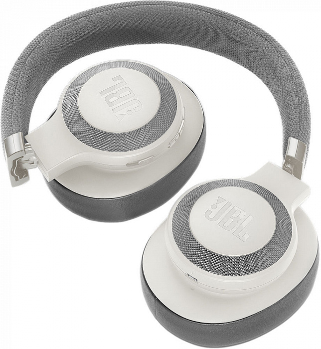 Bluetooth-наушники JBL E65BTNC с микрофоном (White) купить в интернет-магазине icover