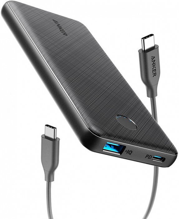 Внешний аккумулятор Anker PowerCore Slim 10000 mAh A1231611 (Black) купить в интернет-магазине icover