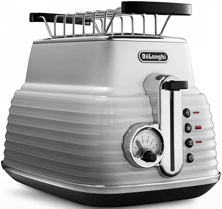 DeLonghi Scultura CTZ 2103 - тостер (White) купить в интернет-магазине icover