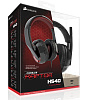 Corsair Raptor USB Gaming Headset (HS40) - игровая гарнитура (Black/Red) купить в интернет-магазине icover