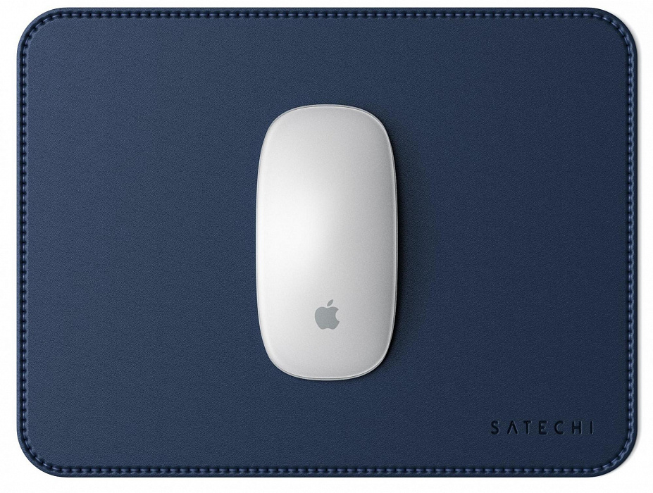 Коврик для мыши Satechi Eco-Leather Mouse Pad ST-ELMPB (Blue) купить в интернет-магазине icover