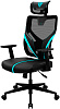 Игровое кресло ThunderX3 YAMA1 (Black/Cyan) купить в интернет-магазине icover