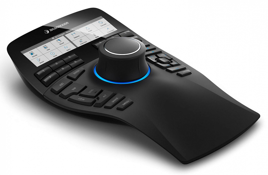 3D-манипулятор 3Dconnexion Space Mouse Enterprise 3DX-700056 (Black) купить в интернет-магазине icover