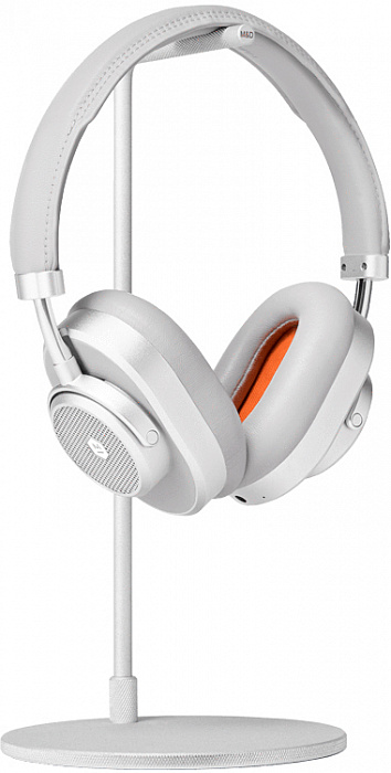 Bluetooth-наушники с микрофоном Master&Dynamic MW65 ANC (Silver Metal/Grey Leather) купить в интернет-магазине icover