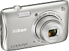 Фотоаппарат Nikon Coolpix S3700 (Silver) купить в интернет-магазине icover