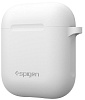 Чехол Spigen Silicone Case (066CS24809) для AirPods (White) купить в интернет-магазине icover