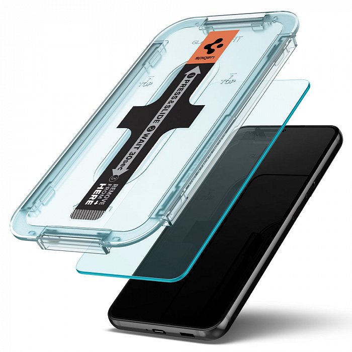 Защитное стекло Spigen Glas.tR EZ Fit 2 Pack (AGL04145) для Samsung Galaxy S22+ (Clear) купить в интернет-магазине icover