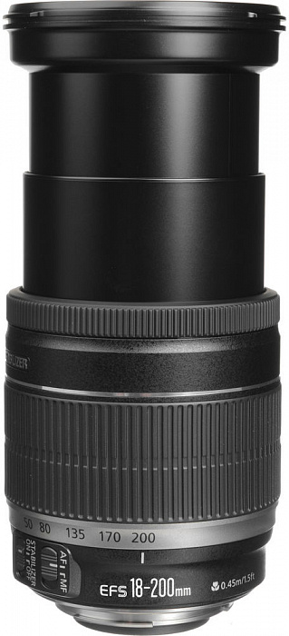 Объектив Canon EF-S 18-200mm f/3.5-5.6 IS купить в интернет-магазине icover