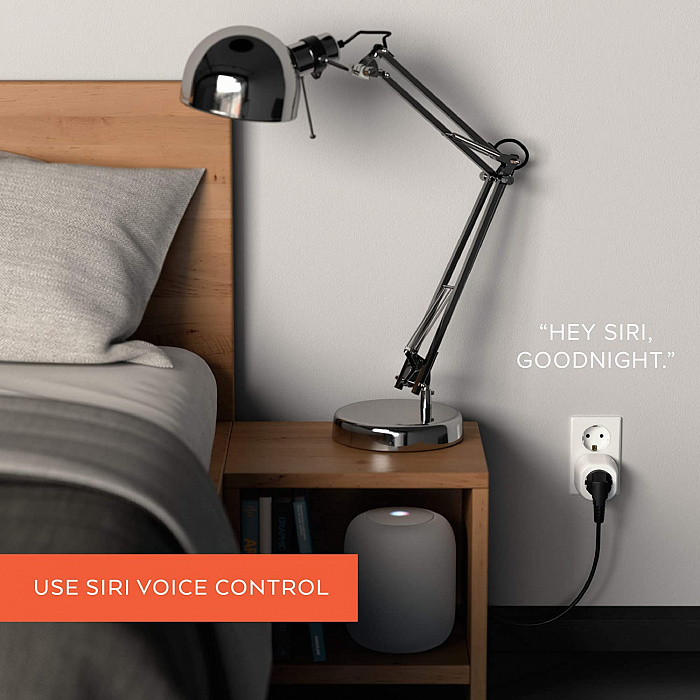Умная розетка Satechi Smart Outlet Apple HomeKit (ST-HK10AW-EU) купить в интернет-магазине icover