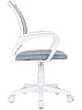 Кресло офисное Domfy DK X-ROOM сетка/ткань/пластик (White/Light Grey)  купить в интернет-магазине icover