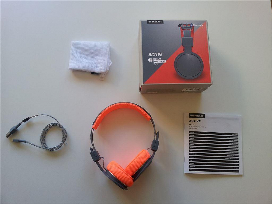 Urbanears Hellas - беспроводные наушники с микрофоном (Rush) купить в интернет-магазине icover