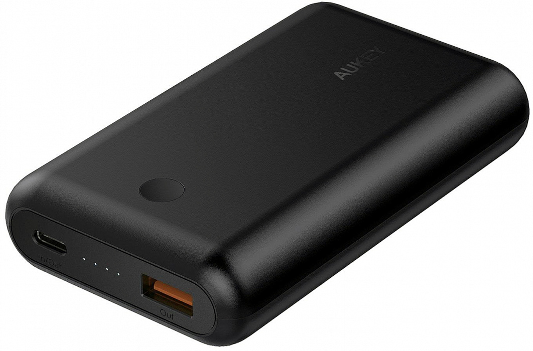Внешний аккумулятор Aukey Power Bank (PB-XD10) 10050 mAh USB-C (Black) купить в интернет-магазине icover