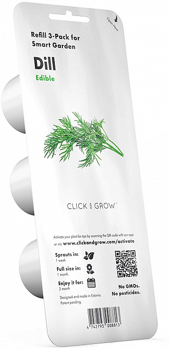 Комплект картриджей Click & Grow Укроп 3 Pack купить в интернет-магазине icover