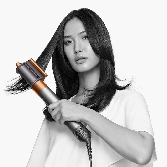 Стайлер Dyson Airwrap Complete Long (HS05) 400718-01 (Nickel/Copper) купить в интернет-магазине icover