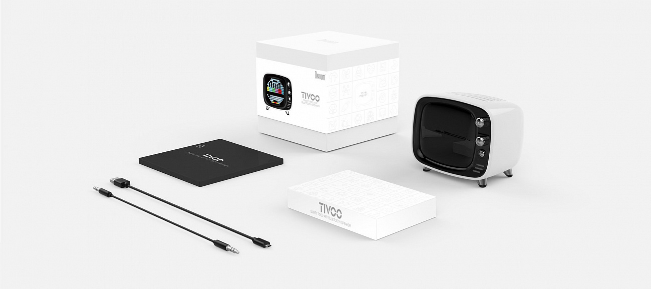 Портативная акустика Divoom Tivoo 90100058067 (Midnight Black) купить в интернет-магазине icover