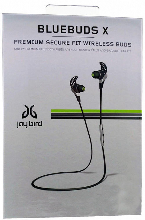 JayBird BlueBuds X - Bluetooth гарнитура (Storm White) купить в интернет-магазине icover