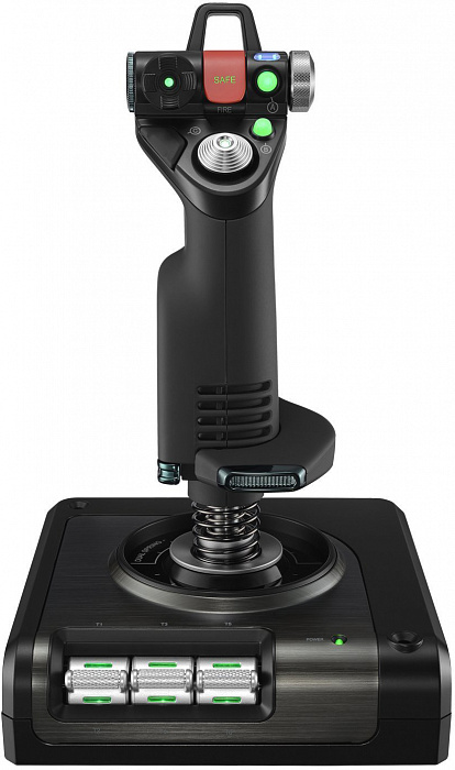 Контроллер для игровых симуляторов Logitech X52 Pro H.O.T.A.S. 945-000003 (Black) купить в интернет-магазине icover