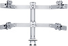 Кронштейн ErgoFount RSS-600WC для 6 мониторов 24" (Steel) купить в интернет-магазине icover