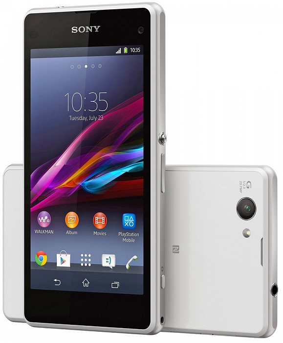 Смартфон Sony Xperia Z1 Compact 1291-0818 (White) купить в интернет-магазине icover