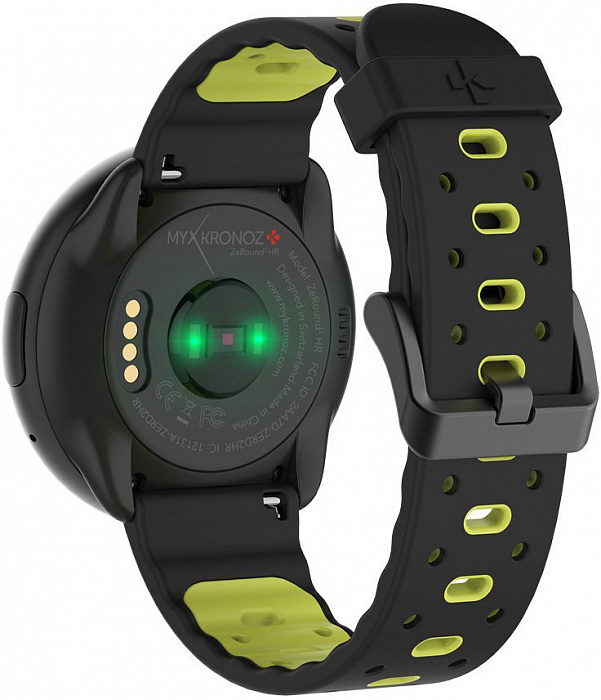 Умные часы MyKronoz ZeRound2 HR Premium (Black/Yellow) купить в интернет-магазине icover