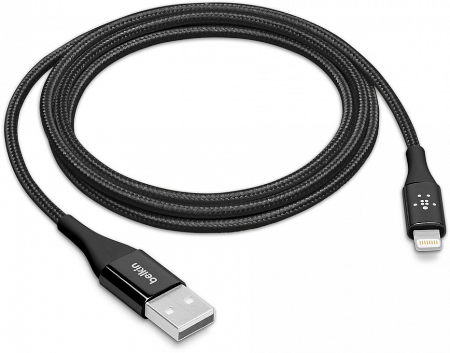 Кабель для iPod, iPhone, iPad Belkin Mixit DuraTek USB-Lightning 1.2 m (Black) купить в интернет-магазине icover