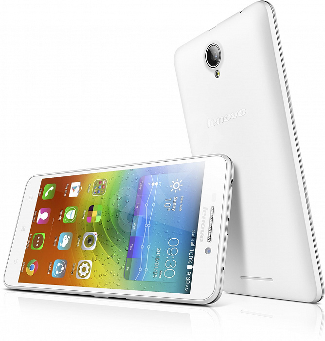 Смартфон Lenovo A5000 8Gb 3G Dual Sim (White) купить в интернет-магазине icover