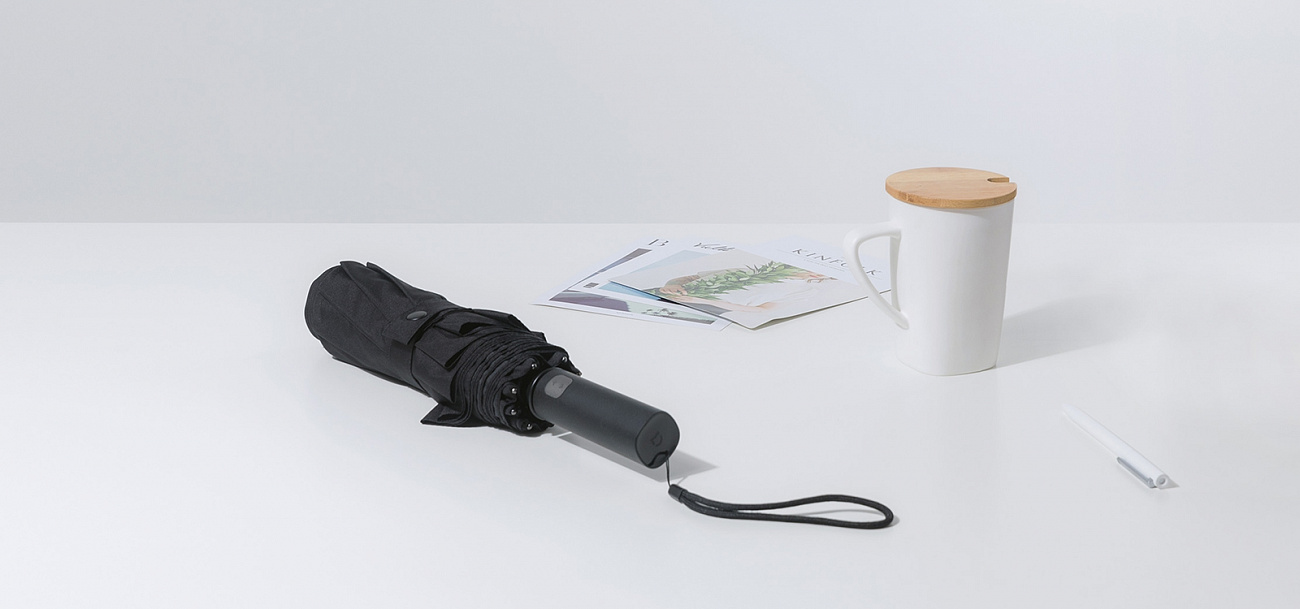 Зонт Xiaomi MiJia Automatic Umbrella JDV4002TY (Black) купить в интернет-магазине icover