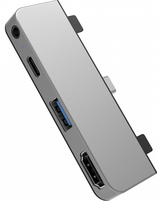 Хаб HyperDrive HD319E для iPad Pro 2018 (Silver) купить в интернет-магазине icover