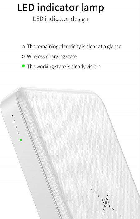 Внешний аккумулятор Baseus M36 Wireless Charger (PPALL-M3601) 10000 mAh (Black) купить в интернет-магазине icover