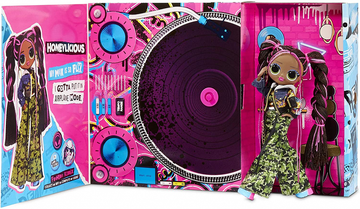 Кукла-сюрприз LOL OMG Remix Honeylicious (567264) купить в интернет-магазине icover